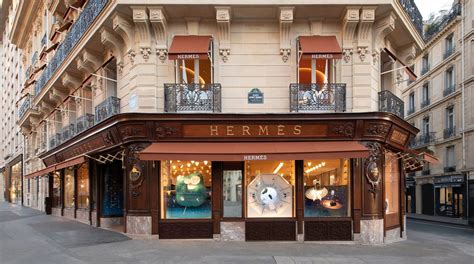 Hermes shops in Paris